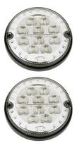 2 Lanterna Traseira 125mm Ônibus Comil Mascarello Neobus 10 LED CR 24V 2 Lanterna Traseira 125mm Ônibus Comil Mascarello Neobus 10 LED CR 24V