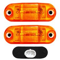 2 Lanterna Vigia Placa para Ônibus Caminhão 2 LED BIVOLT AM 2 Lanterna Vigia Placa para Ônibus Caminhão 2 LED BIVOLT AM