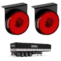 2 Lanternas 1 Maria Randon LED Rubi 85mm Saída Fios