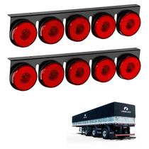 2 Lanternas 5 Marias Librelato LED Rubi 85mm Saída Fios