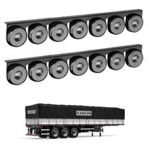 2 Lanternas 7 Marias Randon LED Cristal 85mm Saída Fios 2 Lanternas 7 Marias Randon LED Cristal 85mm Saída Fios