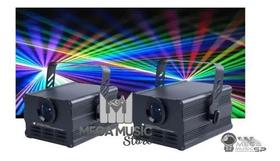 2 Laser Holografico Lazer 3w Rgb Festa Balada Dj Profissional