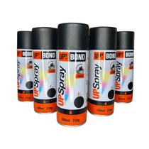 2 Latas Tinta Spray Preto Fosco Premium UpBond 250G Original 2 Latas Tinta Spray Preto Fosco Premium UpBond 250G Original