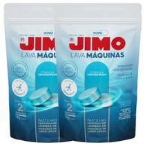 2 Lava Máquina de Lava Louças 2 Pastilhas 17g Cada Jimo