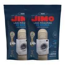 2 Lava Máquinas de Lavar Roupas 2 Pastilhas 20g Cada Jimo