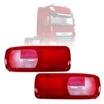 2 Lente da Lanterna Traseira Caminhao Daf Xf FTT 530 Fts 480