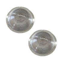 2 Lente Lanterna Lateral Carreta Cristal Gf007cr