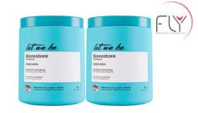 2 Let Me Be Biorestore Masque Máscara Restauração SOS 1 Kg
