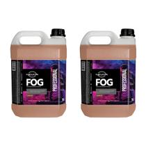 2 Líquidos Para Máquina De Fumaça 5 Litros Fluido Linha Professional Chocolate Da Névoa