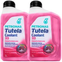 2 Litros Aditivo Pronto Uso Coolant 33 Rosa Tutela Petronas Orgânico