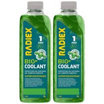2 Litros Aditivo Protetor Verde Super Concentrado de Radiador Bio Coolant Fluido Solução Original