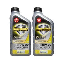 2 Litros de Havoline 0w20 Sintético - Óleo Original