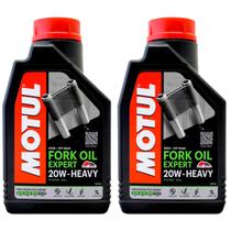 2 Litros Óleo Fluído Hidráulico Suspensão Motul Fork Oil Expert Heavy 20w