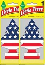 2 Little Trees Aromatizante Cheirinho Carro Vanilla Eua Original