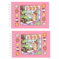 2 Livro de Colorir 50 Folhas 180G Personalizado Capa Dura e Holográfica Coloring