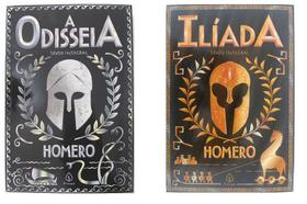 2 Livros Físicos A Odisseia + Ilíada - Homero Texto Integral - Ciranda Cultural