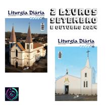 2 Livros Liturgia Diária Paulus - Setembro e Outubro