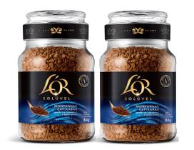 2 LOR Café Solúvel MONTANHAS CAPIXABAS Vidro 84G
