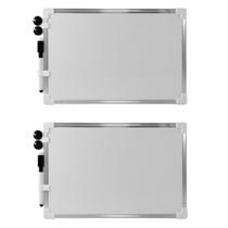 2 Lousas Magnética Quadro Branco 35x50cm C/ Caneta Ímã 2 Lousas Magnética Quadro Branco 35x50cm C/ Caneta Ímã