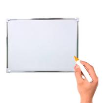 2 Lousas Quadro Branco Magnético 35x50 Cm Escolar Escritório