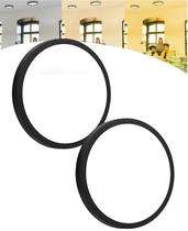 2 Luminaria Led Plafon 3 Cores 20w Sobrepor Teto 28cm Bivolt