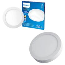 2 Luminária Plafon Led 24w Philips 3000k Bivolt 2000lm DL52