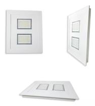 2 Luminária Refletor De Led Posto De Gasolina, Galpões 200w