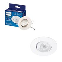 2 Luminária Spot Led Philips 6.2w 6500k Bivolt SL052 550lm 2 Luminária Spot Led Philips 6.2w 6500k Bivolt SL052 550lm