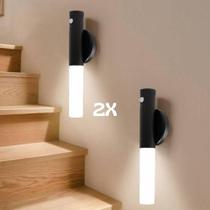 2 Luminárias de Parede USB Iluminação Inteligente Lanternas Emergência Magnética Casa Quarto Sala Varanda Suporte Luz Segurança Escada Sortida 2 Luminárias de Parede USB Iluminação Inteligente Lanternas Emergência Magnética Casa Quarto Sala Varanda Suporte Luz Segurança Escada Sortida