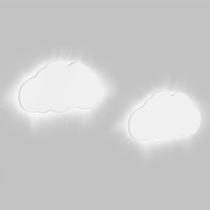 2 Luminárias LED Nuvem Sonhos de Luz 2 Luminárias LED Nuvem Sonhos de Luz