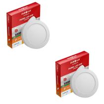 2 Luminárias Ourolux De Sobrepor 24w 6500k Led Bivolt 2 Luminárias Ourolux De Sobrepor 24w 6500k Led Bivolt