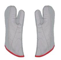 2 Luva Térmica Metalizada Forno Fogão Cozinha Cano Longo33Cm