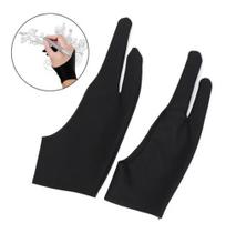 2 Luvas De Desenho Tablet Mesas digitalizadoras Wacom Dois Dedos Sketch