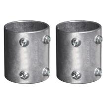 2 Luvas De Emenda 1 1/4 Alumínio Reta S/ Rosca Tramontina 2 Luvas De Emenda 1 1/4 Alumínio Reta S/ Rosca Tramontina