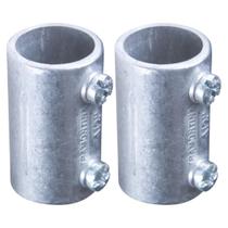 2 Luvas De Emenda 1 Em Alumínio Reta S/ Rosca Tramontina 2 Luvas De Emenda 1 Em Alumínio Reta S/ Rosca Tramontina