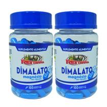 2 Malato de Magnesio 100 Cápsulas 500mg 2 Malato de Magnesio 100 Cápsulas 500mg