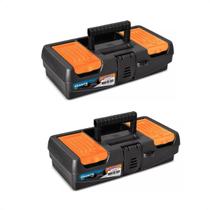 2 Maletas Ferramentas Granite Pro Baixa 13 Preta