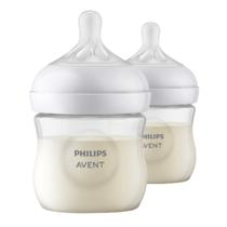 2 Mamadeiras Para Bebê de 125ml Philips Avent Pétala