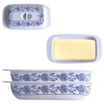 2 Mantegueiras em Melamina Porta Manteiga Com Tampa 400ml