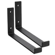 2 Mão Francesa Invertida 30cm Suporte Prateleira Gancho Cantoneira 2 Mão Francesa Invertida 30cm Suporte Prateleira Gancho Cantoneira