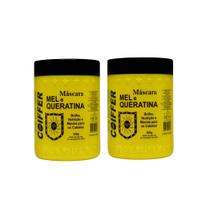 2 Máscara Mel E Queratina Coiffer 500g Dalie Coiffer Castle 2 Máscara Mel E Queratina Coiffer 500g Dalie Coiffer Castle