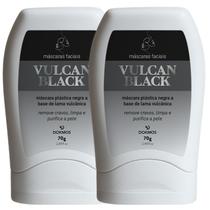 2 Máscara Negra Peel Off Vulcan Black Limpeza de Pele e Remoção de Cravos 2 Máscara Negra Peel Off Vulcan Black Limpeza de Pele e Remoção de Cravos