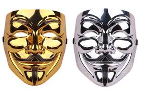 2 Mascaras V De Vingança Anonymous Halloween Festa Fantasia