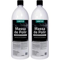 2- Massa De Polir Automotiva Tira Riscos 1,8kg Vintex 2- Massa De Polir Automotiva Tira Riscos 1,8kg Vintex