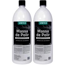 2- Massa Polimento 1,8kg Automotivo Remove Risco Vintex