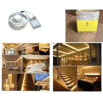 2 Metros Fita de LED 120 Led De Pilha Branca Amarela Colorido iluminação Forte