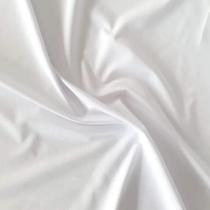 2 Metros Tecido Suplex Liso P/ Bodys, Blusinhas, Lingerie Cor:Branco