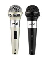 2 Microfones Dinâmico Cor Preto e prateado Mxt M201 2 Microfones Dinâmico Cor Preto e prateado Mxt M201