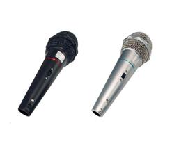 2 Microfones Vocal Dinâmico 2 Cabo De 4 Metro Csr 505 - Preto 2 Microfones Vocal Dinâmico 2 Cabo De 4 Metro Csr 505 - Preto