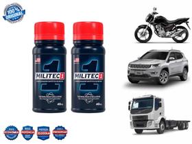 2 Militec-1 Original Vida Longa Ao Motor E Proteção 40 ML